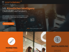 Screenshot der Domain comdatec.de