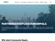 Screenshot der Domain comsysto.de