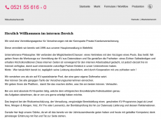 Screenshot der Domain concret24.de