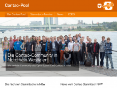 Screenshot der Domain contao-pool.de
