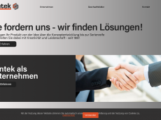 Screenshot der Domain contek-gmbh.de