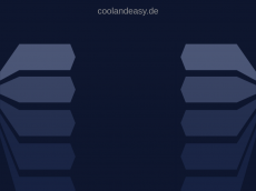 Screenshot der Domain coolandeasy.de