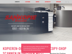 Screenshot der Domain copy-center-franke.de