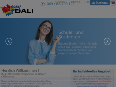 Screenshot der Domain copy-dali.de