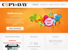 Screenshot der Domain copy-day.de