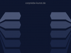 Screenshot der Domain corpriebe-kunst.de