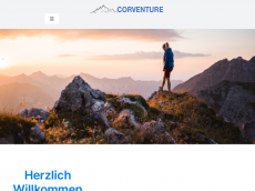 Screenshot von corventure.de