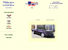 Screenshot der Domain corvette-boerse.de