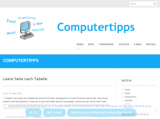 Screenshot der Domain coscha-computertipps.de