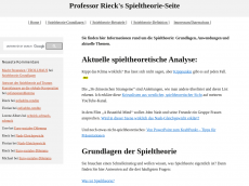 Screenshot der Domain cournot.de