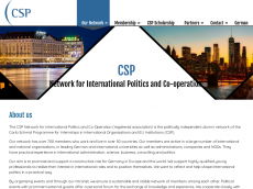 Screenshot der Domain csp-network.org