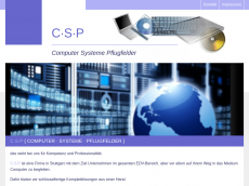 Screenshot der Domain csp-pflugfelder.de