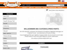 Screenshot der Domain csp-shop.de