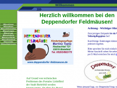 Screenshot der Domain deppendorfer-feldmaeuse.de