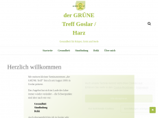 Screenshot der Domain der-gruene-treff.de