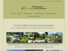 Screenshot der Domain der-gruenplaner.de
