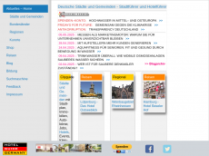 Screenshot der Domain deutsche-staedte.net
