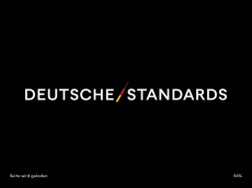 Screenshot der Domain deutsche-standards.de