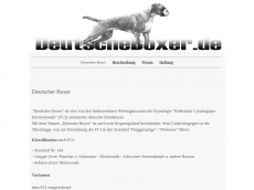 Screenshot der Domain deutscheboxer.de