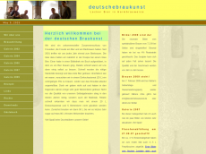 Screenshot der Domain deutschebraukunst.de