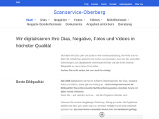 Screenshot der Domain dia-scanservice.de