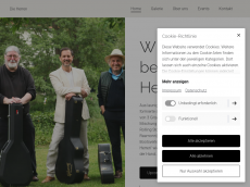Screenshot der Domain dieherren.de
