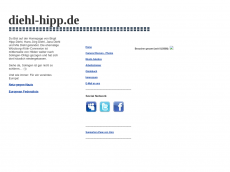 Screenshot der Domain diehl-hipp.de