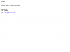 Screenshot der Domain diemoschners.de