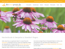Screenshot der Domain dienaturheilkundepraxis.de