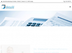 Screenshot der Domain dietzold.de