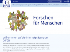 Screenshot der Domain difgb.de