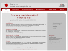 Screenshot der Domain difh-muenster.de