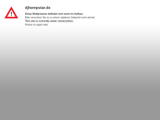 Screenshot der Domain djhempstar.de