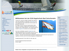 Screenshot der Domain djhsegelschule.de