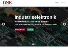 Screenshot der Domain dne-gmbh.de