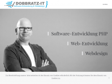 Screenshot der Domain dobbratz-it.de