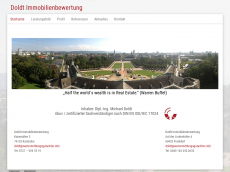 Screenshot der Domain doldt-architekten.de