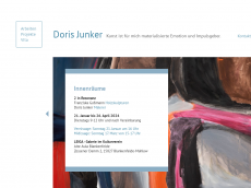 Screenshot der Domain dorisjunker-malerei.de