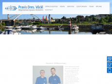 Screenshot der Domain dr-voeckl.de