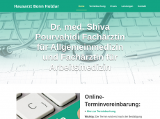Screenshot der Domain dr-werner-bonn.de
