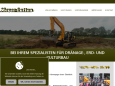 Screenshot der Domain drainagebau.de