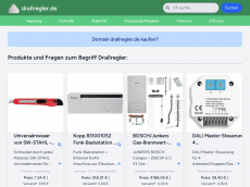 Screenshot der Domain drallregler.de