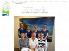 Screenshot der Domain drrieber.de