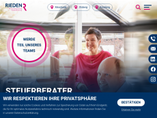 Screenshot der Domain drrieden.de