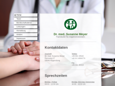 Screenshot der Domain drriess.de