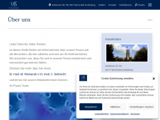 Screenshot der Domain drs-wienands-siebrecht.de