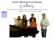 Screenshot der Domain dsband.de