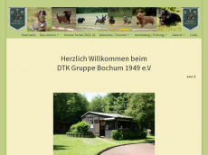 Screenshot der Domain dtk-bochum1949.de