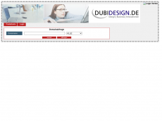 Screenshot der Domain dubi-webhosting.de
