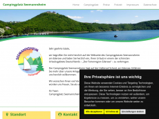Screenshot der Domain edersee-camping.com